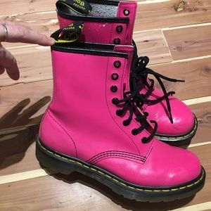 Hot Pink Dr. Martens